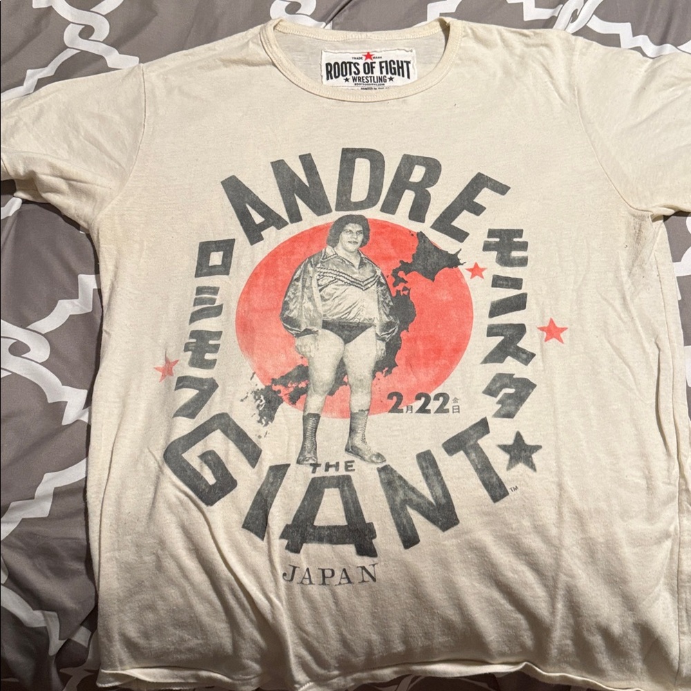 Roots of Fight Andre the Giant Graphic Tee